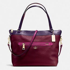 Coach Tyler Tote in colorblock